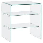 vidaXL Salongbord 50x40x56 cm herdet glass