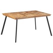 vidaXL Spisebord 148x97x76 cm heltre teak