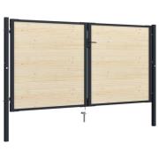 vidaXL Gjerdepanel 40 stk 134 cm heltre gran