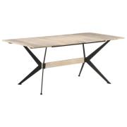 vidaXL Spisebord 180x90x76 cm heltre mango