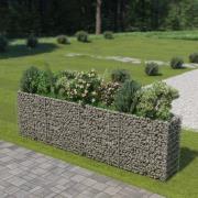 vidaXL Gabion høybed galvanisert stål 360x50x100 cm