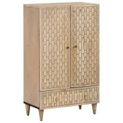 vidaXL Highboard 60x33x100 cm heltre mango