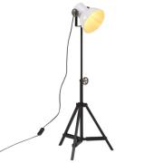 vidaXL Gulvlampe 25 W hvit 35x35x65/95 cm E27