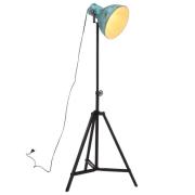 vidaXL Gulvlampe 25 W denimblå 61x61x90/150 cm E27