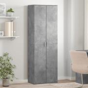 vidaXL Highboard betonggrå 60x35x180 cm konstruert tre