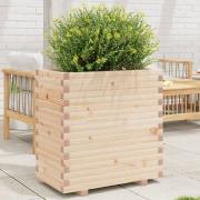 vidaXL Plantekasse 70x40x72,5 cm heltre furu