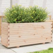 vidaXL Plantekasse 110x40x49,5 cm heltre furu