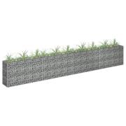 vidaXL Gabion høybed galvanisert stål 360x30x60 cm