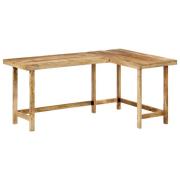 vidaXL Skrivebord 165x110x75 cm heltre mango