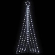 vidaXL Juletrelys 339 LEDs kald hvit 180 cm