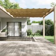 vidaXL Vertikal markise beige 180x1000 cm oxfordstoff