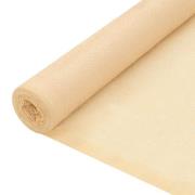 vidaXL Skjermnett HDPE 2x10 m beige