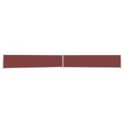 vidaXL Uttrekkbar sidemarkise 170x1200 cm brun