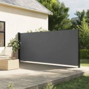 vidaXL Uttrekkbar sidemarkise 180x600 cm antrasitt