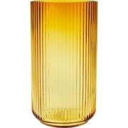 Lyngby Porcelæn Lyngbyvasen 38 cm, glass - amber