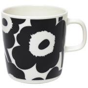 Marimekko OIVA krus, 4 dl, unikko/hvit