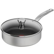 Tefal Impact traktørpanne 24 cm, Sølv