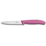 Victorinox Grønnsaks- og Skrellekniv Spiss 10 cm Nylonhåndtak Rosa