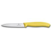 Victorinox Grønnsaks- og Skrellekniv Spiss 10 cm Nylonhåndtak Gul