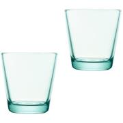 Iittala Kartio Glass 21 cl Vanngrønn 2-pack