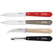 Opinel Essentials Skrellekniver sett 4 deler Loft