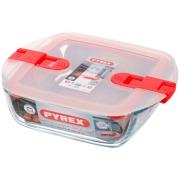 Pyrex Ovnsform Cook and Heat med lokk, 1 liter