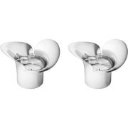 Georg Jensen Bloom Botanica telysstake, 2 stk