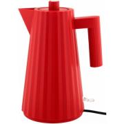 Alessi MDL06 Plissé vannkoker, 1,7 liter, rød