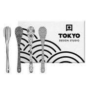 Tokyo Design Studio Nippon Black skje 4 stk