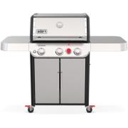 Weber Genesis S-325s gassgrill, rustfritt stål