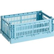 HAY Color Crate oppbevaringsboks, liten, light blue