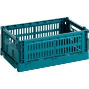 HAY Color Crate oppbevaringsboks liten, ocean green