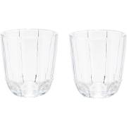 Holmegaard Lily vannglass 32 cl 2 stk, klar