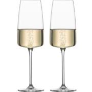 Zwiesel Vivid Senses champagneglass 38 cl, 2-pakning