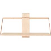 Andersen Furniture Wood Wall Shelf 60 x 25 x 32 cm Large Oak