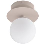 Globen Lighting Vegglampe / plafond Art Deco 24 cm, mud/hvit