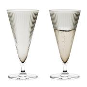 Rosendahl Grand Cru Nouveau champagneglass smoke, 2 st.