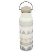 Klean Kanteen Vannflaske med lokk og hank 355 ml, Salt Flats/Beige