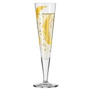 Ritzenhoff Goldnacht No.42 champagneglass, 1 stk