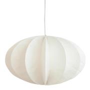 Watt & Veke Pumpkin taklampe, hvit