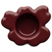 Marimekko Unikko Shape telysholder 10x3 cm, reddish brown