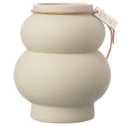 Ernst Vase Kurvig Beige, 14 cm