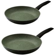 Meyer - Eco Pan Twinpack stekpanne 20 og 24 cm grønn