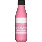 Les Artistes - Bottle Up Marius termoflaske 0,5L rosa/hvit