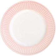 GreenGate - Everyday Alice tallerken 26,5 cm pale pink