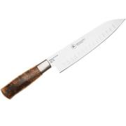 Brusletto - Hunter premium chef santokukniv 19 cm blank/natur