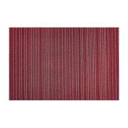 Chilewich - Skinny Stripe dørmatte 46x71 cm raspberry