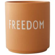 Design Letters - Favourite krus Freedom 25 cl oransje