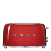 SMEG - Brødrister TSF02 4 skiver rød