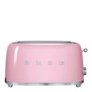 SMEG - Brødrister TSF02 4 skiver pastellrosa